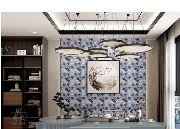 2020 ceramic fan-shaped kiln transformation mosaic fish scale brick living room porch background wall art ceramic tile
2020 ceramic fan-shaped kiln transformation mosaic fish scale brick living room porch background wall art ceramic tile