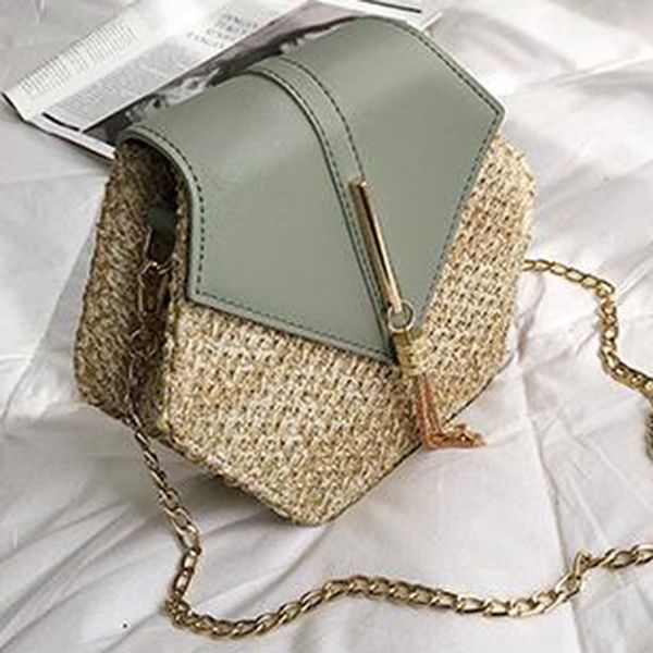 hexagon mulit style straw+leather handbag women summer rattan bag handmade woven beach circle bohemia shoulder bag new fashion
hexagon mulit style straw+leather handbag women summer rattan bag handmade woven beach circle bohemia shoulder bag new fashion