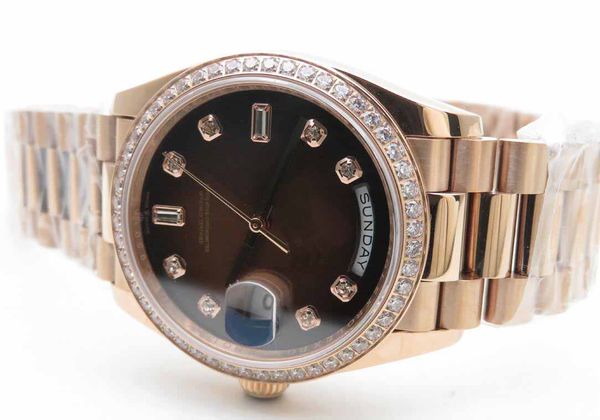 men's ew factory edition rose gold daydate 36mm asia clone 3255 automatic brown mop dial with diamond sapphire watch, Slivery;brown
men's ew factory edition rose gold daydate 36mm asia clone 3255 automatic brown mop dial with diamond sapphire watch, Slivery;brown