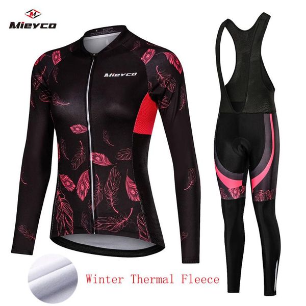 lady cycling jersey long sleeve set women winter cycling clothing road bike warm shirt pro winter thermal fleece bib pants set, Black;blue
lady cycling jersey long sleeve set women winter cycling clothing road bike warm shirt pro winter thermal fleece bib pants set, Black;blue