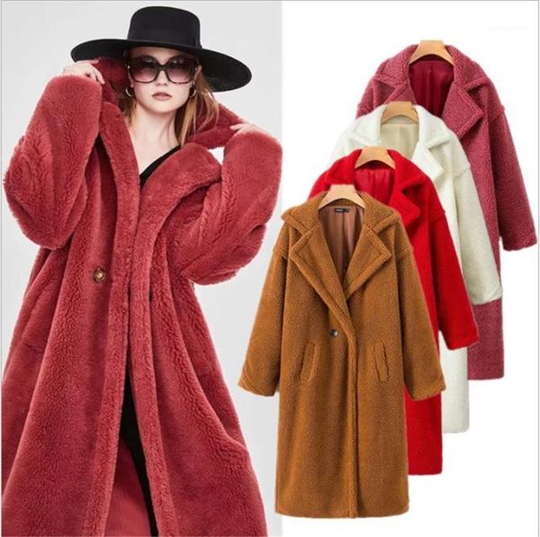 coats fur coat solid color elegant loose long sleeved lapel neck x-long coats fashion women plush coats luxury women winter, Black
coats fur coat solid color elegant loose long sleeved lapel neck x-long coats fashion women plush coats luxury women winter, Black