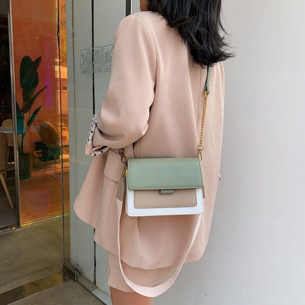 messenger bag summer fashion chain bag korean style one-shoulder western style contrasting color pu handbag
messenger bag summer fashion chain bag korean style one-shoulder western style contrasting color pu handbag