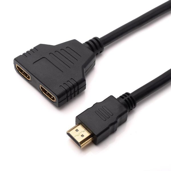 one-in, two-out distributor 1080hdmi one split two-line hd conversion line adapter 3d version 1.4 30cm
one-in, two-out distributor 1080hdmi one split two-line hd conversion line adapter 3d version 1.4 30cm
