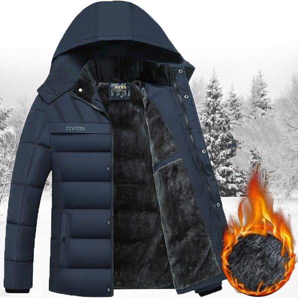 men's down & parkas winter thickened cotton-padded jacket hooded coat cotton suit windbreaker, Black
men's down & parkas winter thickened cotton-padded jacket hooded coat cotton suit windbreaker, Black