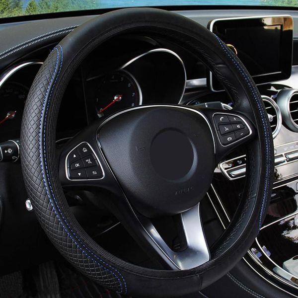 steering wheel covers anti-slip universal pu microfiber car cover auto steering- skidproof embossing leather
steering wheel covers anti-slip universal pu microfiber car cover auto steering- skidproof embossing leather
