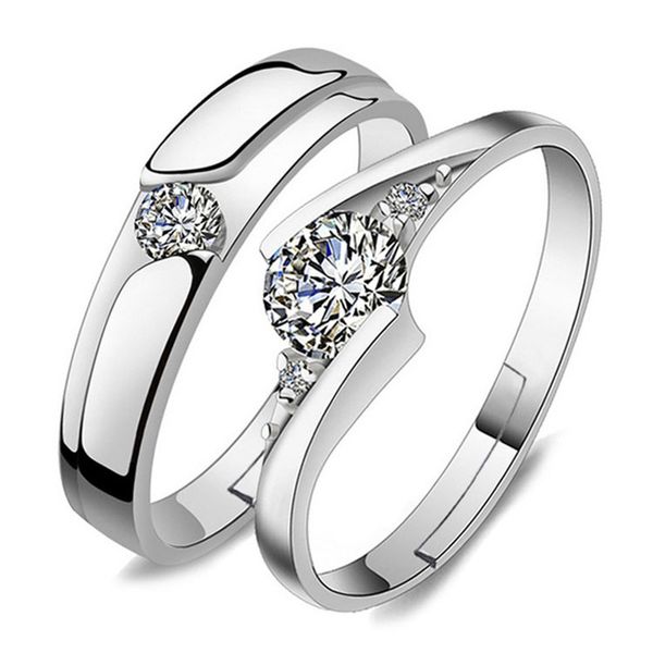 trendy silver color classic zircon forever love couple rings for wedding anniversary engagement gift s-r33, Golden;silver
trendy silver color classic zircon forever love couple rings for wedding anniversary engagement gift s-r33, Golden;silver