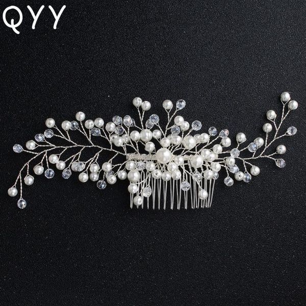qyy classic pearls hair combs clips handmade hairpins hair pins clips wedding women jewelry accessories bridal headpieces, Golden;silver
qyy classic pearls hair combs clips handmade hairpins hair pins clips wedding women jewelry accessories bridal headpieces, Golden;silver