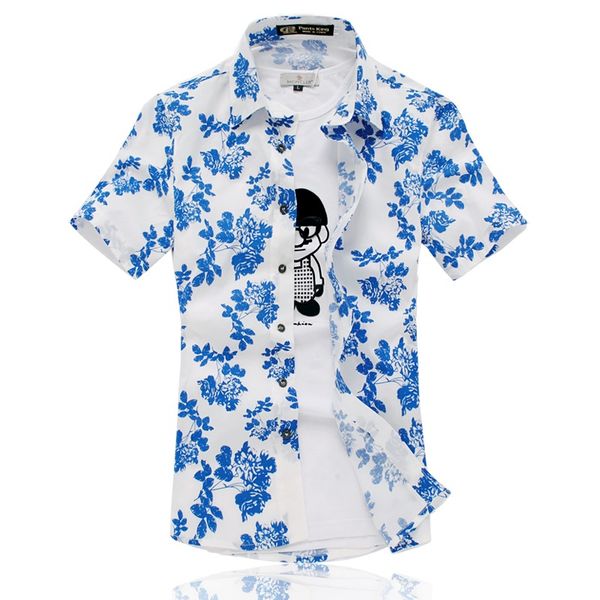 2020 new men's short sleeve casual shirt fashion rose flower printed floral shirt turn-down collar fit mens clothing cy512, White;black
2020 new men's short sleeve casual shirt fashion rose flower printed floral shirt turn-down collar fit mens clothing cy512, White;black