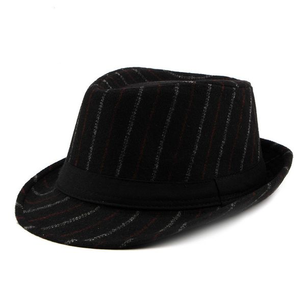 2020 new pattern men's jazz cap british style fedoras striped bowler hats for men british style sir's hat, Blue;gray
2020 new pattern men's jazz cap british style fedoras striped bowler hats for men british style sir's hat, Blue;gray