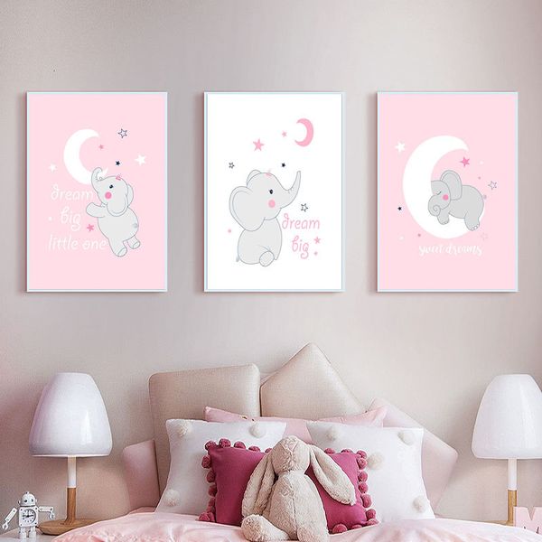 симпатичные животные слон луна холст дети poster pink wall art print nordic дети украшения картина картина детские декор спальня
симпатичные животные слон луна холст дети poster pink wall art print nordic дети украшения картина картина детские декор спальня