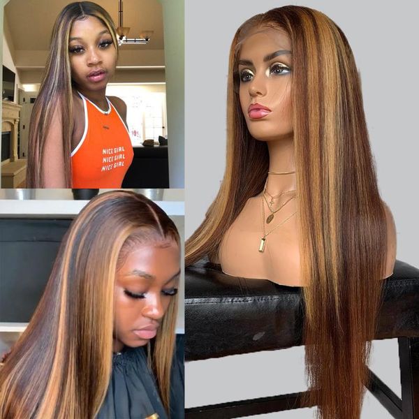 lace wigs 180% straight human hair honey blonde brazilian remy #27 ombre colored part front for women, Black;brown
lace wigs 180% straight human hair honey blonde brazilian remy #27 ombre colored part front for women, Black;brown
