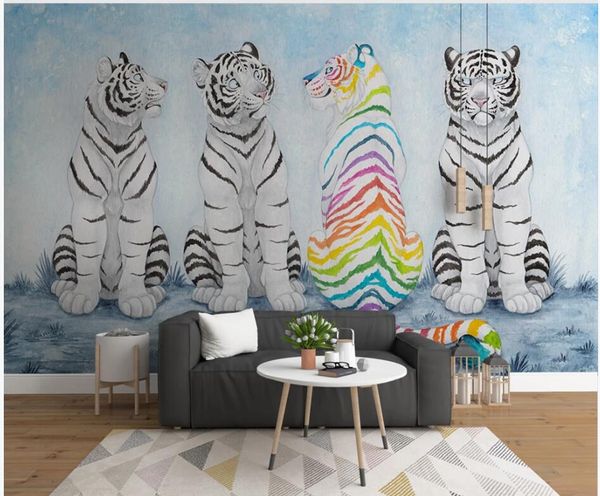 custom 3d p wallpaper mural animal forest white tiger hand drawn children's room home decor living room wallpaper for walls 3 d
custom 3d p wallpaper mural animal forest white tiger hand drawn children's room home decor living room wallpaper for walls 3 d