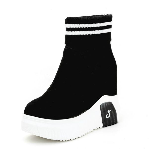 2020 women's shoes ankle socks women's super high heels short elastic boots autumn shoes platform sneakers a1-196, Black
2020 women's shoes ankle socks women's super high heels short elastic boots autumn shoes platform sneakers a1-196, Black