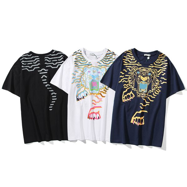 2020 New Arrival Men's & Women's T-shirts Fashion Mens Tiger Print Shirts Womens Casual Breathable Top Tees 3 Colors Size M-2XL
2020 New Arrival Men's & Women's T-shirts Fashion Mens Tiger Print Shirts Womens Casual Breathable Top Tees 3 Colors Size M-2XL