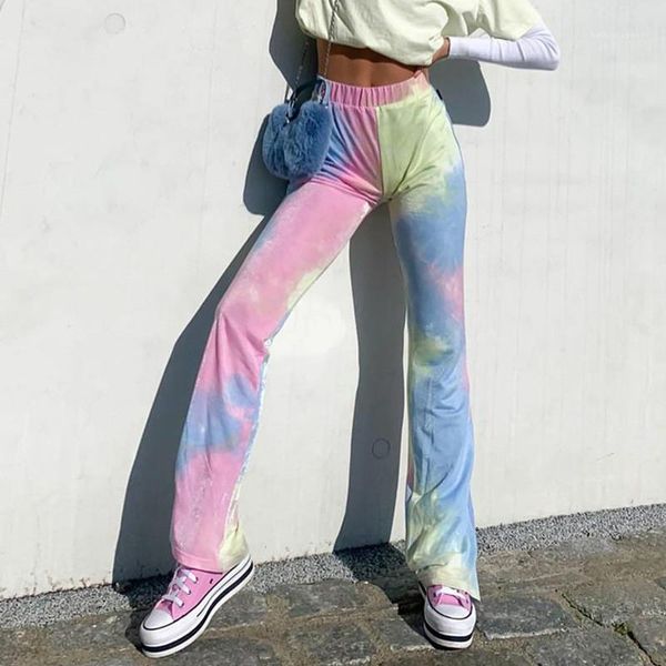 clothes womens pants designer tie dye wide leg pants casual multi color elastic waist pants women, Black;white
clothes womens pants designer tie dye wide leg pants casual multi color elastic waist pants women, Black;white