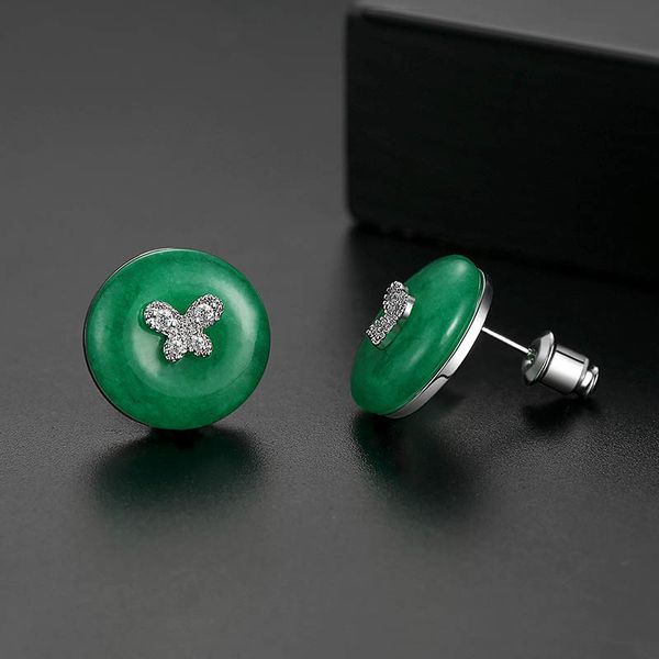 bague ringen classical earrings for women vintage green chalcedony silver 925 jewelry female gemstones earstuds anniversary55, Golden;silver
bague ringen classical earrings for women vintage green chalcedony silver 925 jewelry female gemstones earstuds anniversary55, Golden;silver