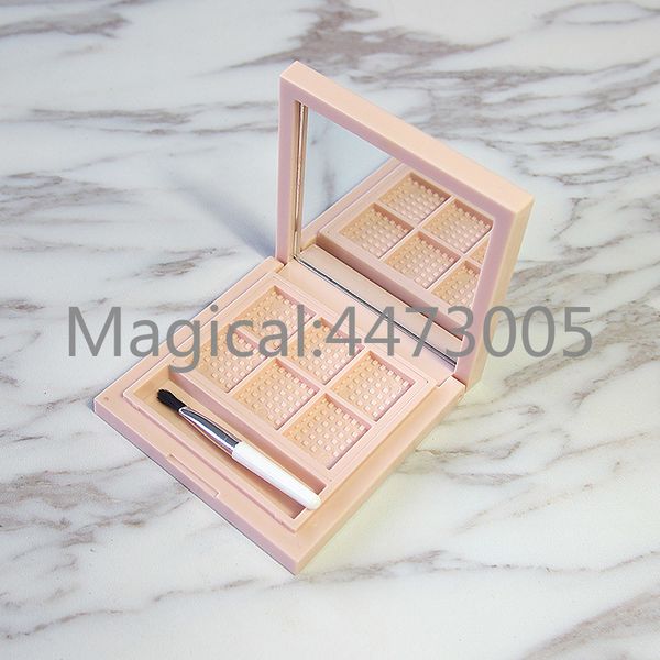 30pcs/lot pink empty square eyeshadow case cosmetic lipstick container 4 & 6 grids with mirror brush aluminum pan compact
30pcs/lot pink empty square eyeshadow case cosmetic lipstick container 4 & 6 grids with mirror brush aluminum pan compact