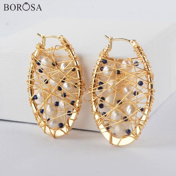 dangle & chandelier borosa pearl earrings wire wrap gold color baroque hoop garland shape drop women jewelry wx1314, Silver
dangle & chandelier borosa pearl earrings wire wrap gold color baroque hoop garland shape drop women jewelry wx1314, Silver