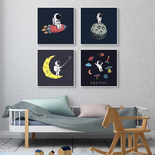 cartoon universe astronaut decor canvas painting moon planet rocket spaceman galaxy creative decoration for home room wall art
cartoon universe astronaut decor canvas painting moon planet rocket spaceman galaxy creative decoration for home room wall art