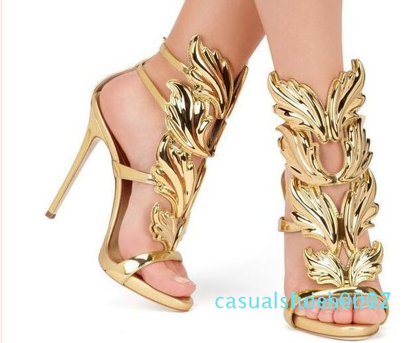 2020 designer women's metal leaf wing high heel sandals gold nude black party events shoes gladiator metallic winged sandals al02 c17
2020 designer women's metal leaf wing high heel sandals gold nude black party events shoes gladiator metallic winged sandals al02 c17