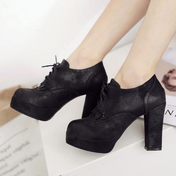 doratasia new for dropship large size 43 platform high heels office ladies spring brogue pumps shoes women, Black
doratasia new for dropship large size 43 platform high heels office ladies spring brogue pumps shoes women, Black