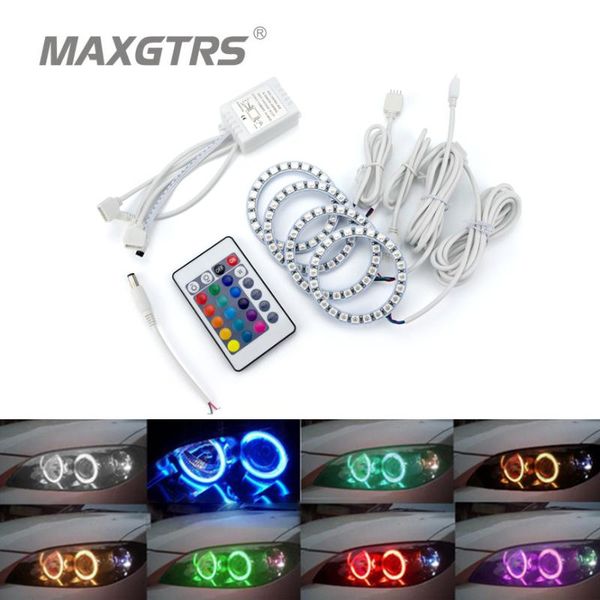 2x multi-color 60мм 70мм 80мм 90мм 100мм 120мм angel eyes rgb halo кольца светодиодные лампы вспышки фар автомобиля drl с ик-управления
2x multi-color 60мм 70мм 80мм 90мм 100мм 120мм angel eyes rgb halo кольца светодиодные лампы вспышки фар автомобиля drl с ик-управления