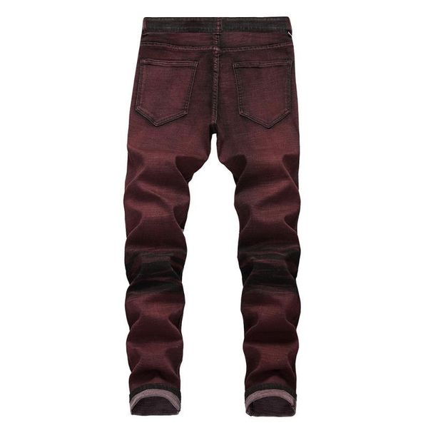 new men's casual autumn denim cotton straight ripped hole trousers jeans pants ripped jeans for men parfum homme de marque 5, Blue
new men's casual autumn denim cotton straight ripped hole trousers jeans pants ripped jeans for men parfum homme de marque 5, Blue