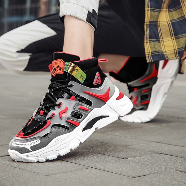 high mens casual shoes lace up sneakers male comfortable trainers non-leather casual shoes men tenis zapatillas hombre 2020, Black
high mens casual shoes lace up sneakers male comfortable trainers non-leather casual shoes men tenis zapatillas hombre 2020, Black