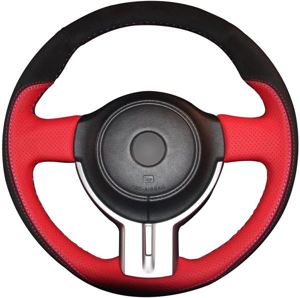 diy suede genuine leather auto custom steering wheel covers for 2013-2016 subaru brz
diy suede genuine leather auto custom steering wheel covers for 2013-2016 subaru brz