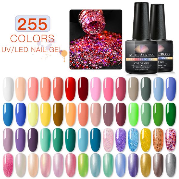 mtssii 255 colors uv led nail gel polish long lasting pure sequins nail art lacquer shiny glitter solid varnish for manicure set, Red;pink
mtssii 255 colors uv led nail gel polish long lasting pure sequins nail art lacquer shiny glitter solid varnish for manicure set, Red;pink