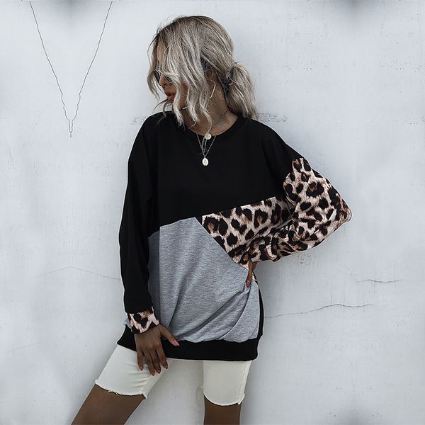irregular patchwork leopard print women's pullover hoodie lazy o neck loose sweatshirts long sleeve fashion ladies autumn, White
irregular patchwork leopard print women's pullover hoodie lazy o neck loose sweatshirts long sleeve fashion ladies autumn, White