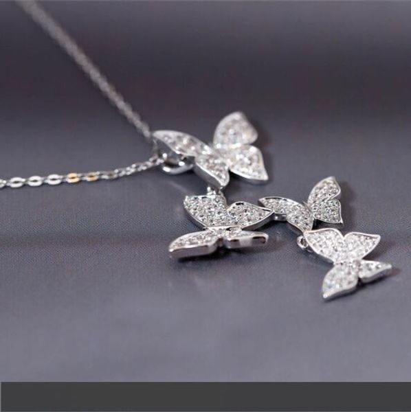 2020 new arrive multiple zircon butterfly necklaces & pendants for woemn jewelry cz rhinestone wedding, Silver
2020 new arrive multiple zircon butterfly necklaces & pendants for woemn jewelry cz rhinestone wedding, Silver