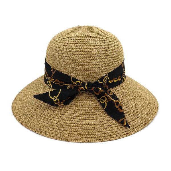new product straw hats ma'am leisure go on a journey bow straw hat outdoors on vacation sunscreen will eaves sun hat, Blue;gray
new product straw hats ma'am leisure go on a journey bow straw hat outdoors on vacation sunscreen will eaves sun hat, Blue;gray