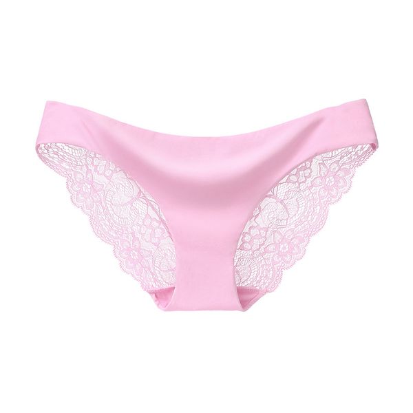 european and american women's popular lace women's low waisted triangle underwear ice silk traceless underwear, Black;pink
european and american women's popular lace women's low waisted triangle underwear ice silk traceless underwear, Black;pink