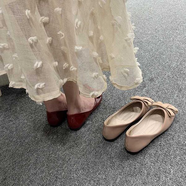 2020 new spring korean version of the wild bow single shoes shallow mouth comfortable soft bottom fairy flat shoes, Black
2020 new spring korean version of the wild bow single shoes shallow mouth comfortable soft bottom fairy flat shoes, Black