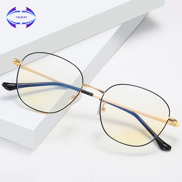 vcka women computer anti blue light glasses men alloy frame eyeglasses optical eye spectacle uv blocking gaming filter eyewear, White;black
vcka women computer anti blue light glasses men alloy frame eyeglasses optical eye spectacle uv blocking gaming filter eyewear, White;black