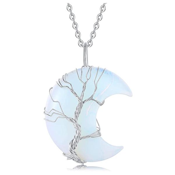 wholesale 10 pcs silver plated wire wrap crescent moon pendant many colors quartz stone necklace classic style jewelry
wholesale 10 pcs silver plated wire wrap crescent moon pendant many colors quartz stone necklace classic style jewelry