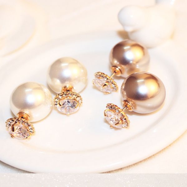 ins fashion earrings gold white double sided diamond elegant pearl super glittering stud earrings for women girls, Golden;silver
ins fashion earrings gold white double sided diamond elegant pearl super glittering stud earrings for women girls, Golden;silver