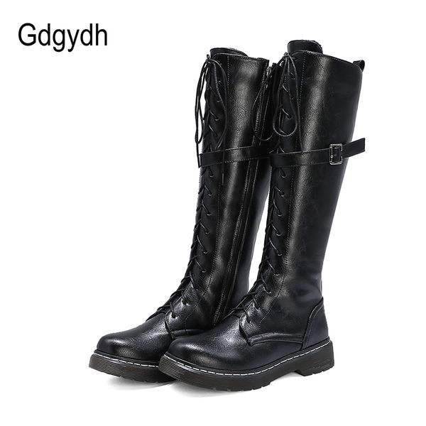 gdgydh 2020 autumn british style knee-high boots for women plus size 34-43 female boots round toe low heels women shoes winter, Black
gdgydh 2020 autumn british style knee-high boots for women plus size 34-43 female boots round toe low heels women shoes winter, Black