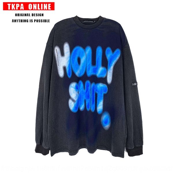 tkpa fashion brand graffiti gradient old dark long sleeve men's and women's dark hip hop street loose t-shirt t-shirt t-shirt 8jrg, Blue
tkpa fashion brand graffiti gradient old dark long sleeve men's and women's dark hip hop street loose t-shirt t-shirt t-shirt 8jrg, Blue