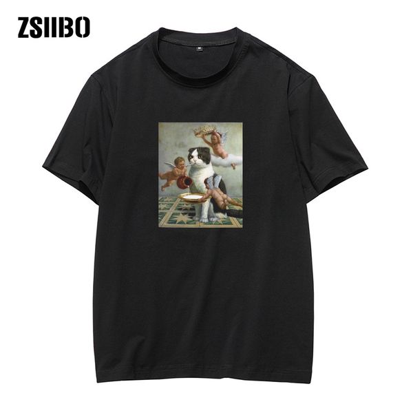 new funny cat casual short sleeve t shirt for man harajuku new summer t-shirt kawaii cats white tshirt fashion tees female
new funny cat casual short sleeve t shirt for man harajuku new summer t-shirt kawaii cats white tshirt fashion tees female