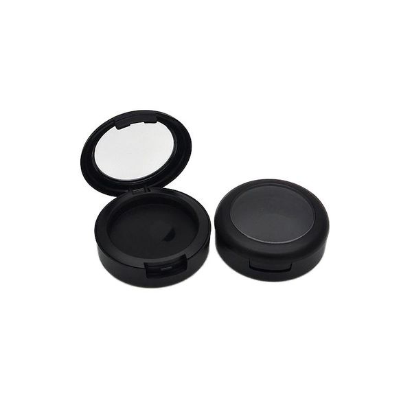 36mm black blusher compact empty blush box plastic eyeshadow case transparent lid cosmetic powder container 
36mm black blusher compact empty blush box plastic eyeshadow case transparent lid cosmetic powder container