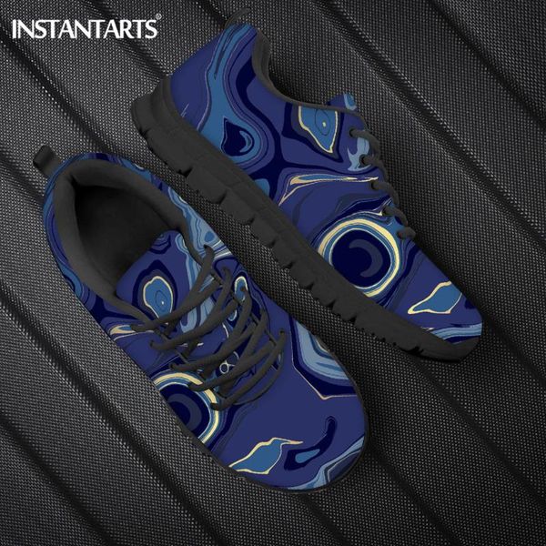 instantarts women's flats shoes lace up summer breathable sneaker blue marble art print female footwear casual mesh shoes light, Black
instantarts women's flats shoes lace up summer breathable sneaker blue marble art print female footwear casual mesh shoes light, Black