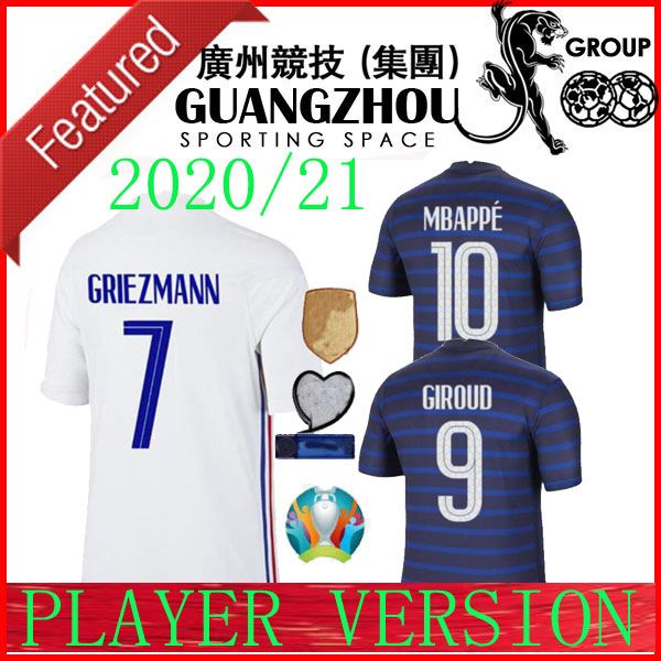 2020 2021 player version soccer jerseys mbappe griezmann pogba 20 21 francia maillot de foot varane training football shirts, Black
2020 2021 player version soccer jerseys mbappe griezmann pogba 20 21 francia maillot de foot varane training football shirts, Black