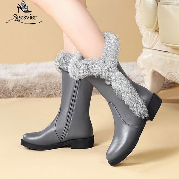 sgesvier 2020 big size 34-48 snow boots warm winter wedges platform shoes fashion 's hair mid calf boots women, Black 
sgesvier 2020 big size 34-48 snow boots warm winter wedges platform shoes fashion 's hair mid calf boots women, Black