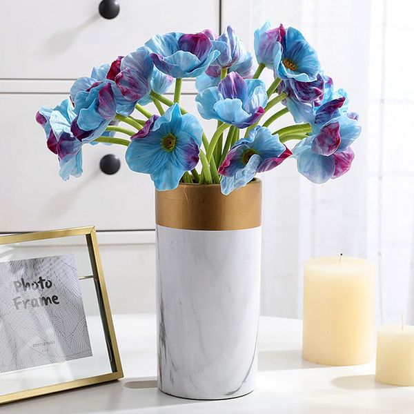 10pcs/lot simulation pu mini poppy poppy flower home decoration garden craft soft decoration floral art
10pcs/lot simulation pu mini poppy poppy flower home decoration garden craft soft decoration floral art