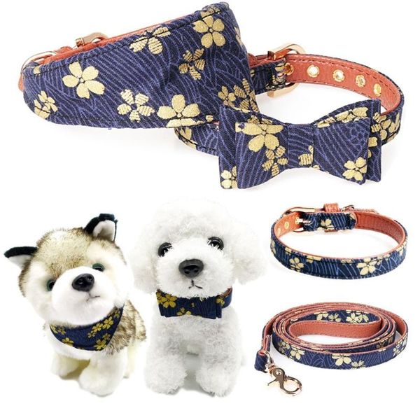 dog collar bowknot bib pet cat bandana leash leather blue cherry bronzing fabric neck strap for chihuahua teddy pug new
dog collar bowknot bib pet cat bandana leash leather blue cherry bronzing fabric neck strap for chihuahua teddy pug new