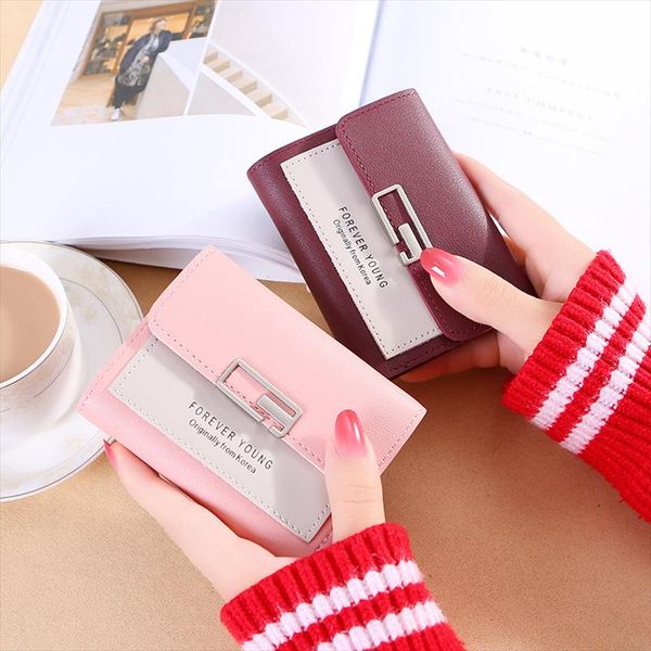 2019 wallet women cute short card holder leather girls money bag lady purse clutch women wallets coin pocket cartera mujer w057, Red;black
2019 wallet women cute short card holder leather girls money bag lady purse clutch women wallets coin pocket cartera mujer w057, Red;black