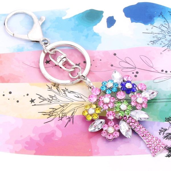 2 colours tree of life zircon crystal vintage keychain for women crystal sliver color keychain fashion jewelry, Silver
2 colours tree of life zircon crystal vintage keychain for women crystal sliver color keychain fashion jewelry, Silver
