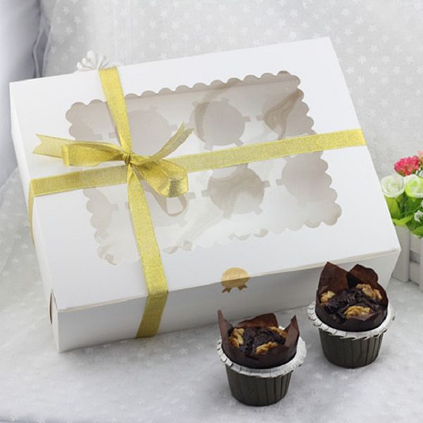 1pc 12holes muffin cupcake box with window diy white kraft paper gift boxes cake packaging for wedding home party supplies
1pc 12holes muffin cupcake box with window diy white kraft paper gift boxes cake packaging for wedding home party supplies